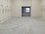 学校設備室　防塵塗装工事